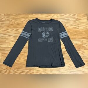 ’47 Brand UND Fighting Sioux Long Sleeve Tee Black Vintage Look Adult XS